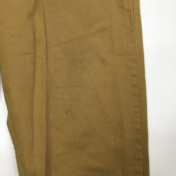 CARHARTT Beige Brown Relaxed Fit Rugged Flex Canvas 5 Pocket Work Pant Jeans - Picture 15 of 15